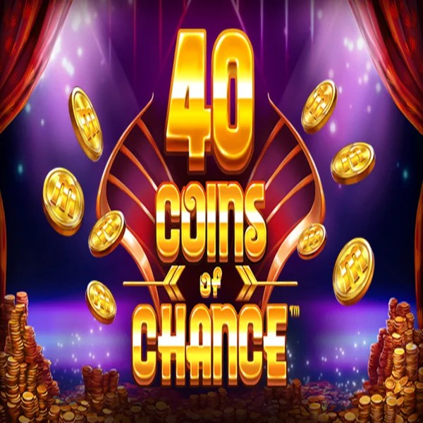 40 Coins of Chance online game logo by SYNOT Games on vipzinoocasino.nl