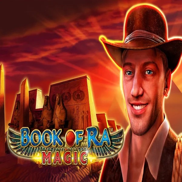 Book of Ra Magic slot visual from Greentube available on vipzinoocasino.nl