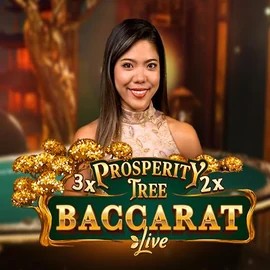 Live Casino logo of Prosperity Tree Baccarat from Evolution at Vipzino Casino