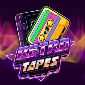 Retro Tapes logo by Push Gaming Vipzino Casino